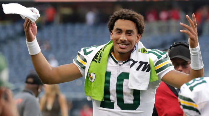 Packers quarterback Jordan Love